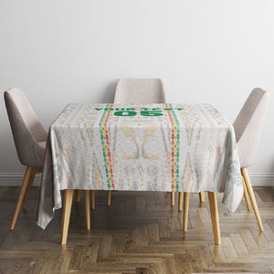 Custom Senegal Football 2026 Tablecloth Car Rapide-Inspired Pattern