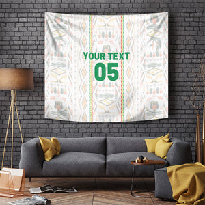 Custom Senegal Football 2026 Tapestry Car Rapide-Inspired Pattern