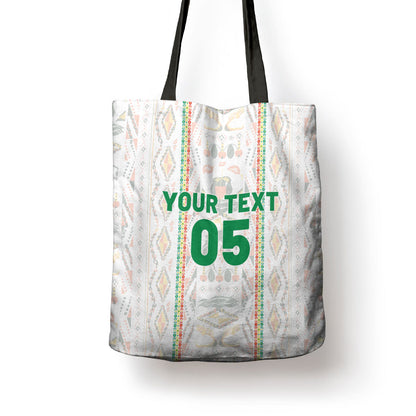 Custom Senegal Football 2026 Tote Bag Car Rapide-Inspired Pattern