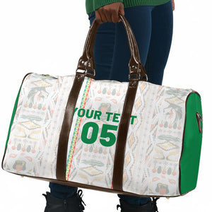 Custom Senegal Football 2026 Travel Bag Car Rapide-Inspired Pattern