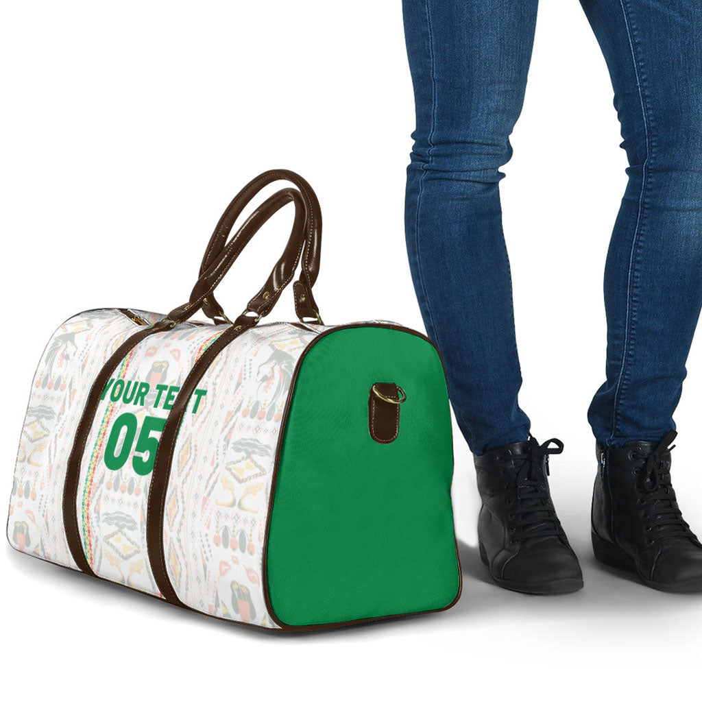 Custom Senegal Football 2026 Travel Bag Car Rapide-Inspired Pattern