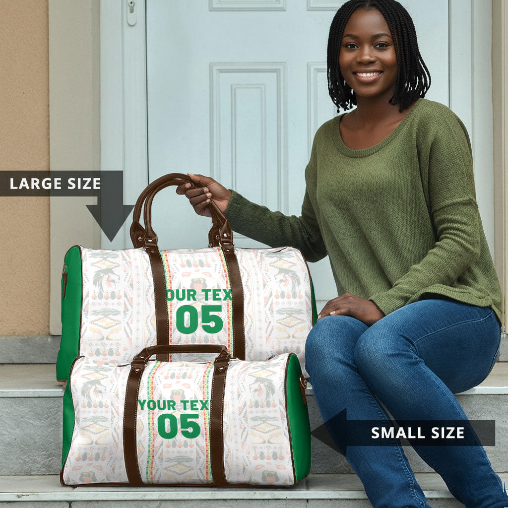 Custom Senegal Football 2026 Travel Bag Car Rapide-Inspired Pattern