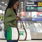 Custom Senegal Football 2026 Travel Bag Car Rapide-Inspired Pattern