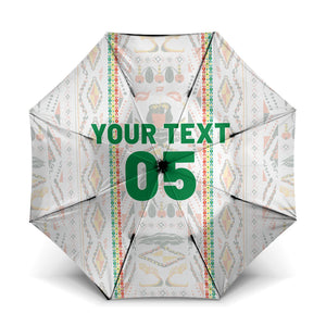 Custom Senegal Football 2026 Umbrella Car Rapide-Inspired Pattern