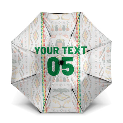 Custom Senegal Football 2026 Umbrella Car Rapide-Inspired Pattern