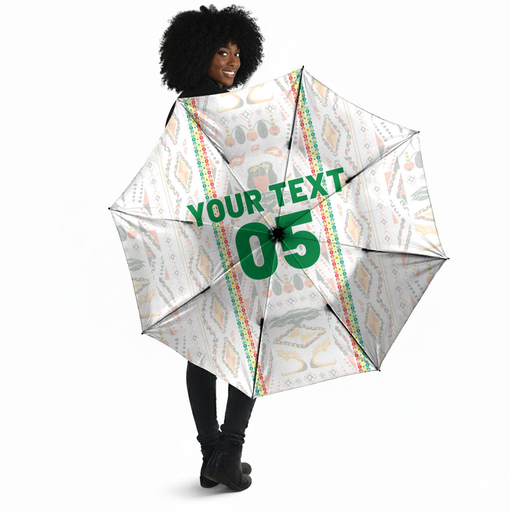 Custom Senegal Football 2026 Umbrella Car Rapide-Inspired Pattern