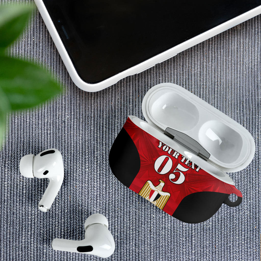 Custom Egypt Football 2026 AirPods Case Go Pharaohs Special Style