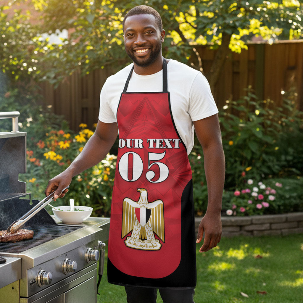 Custom Egypt Football 2026 Apron Go Pharaohs Special Style