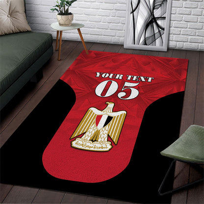 Custom Egypt Football 2026 Area Rug Go Pharaohs Special Style