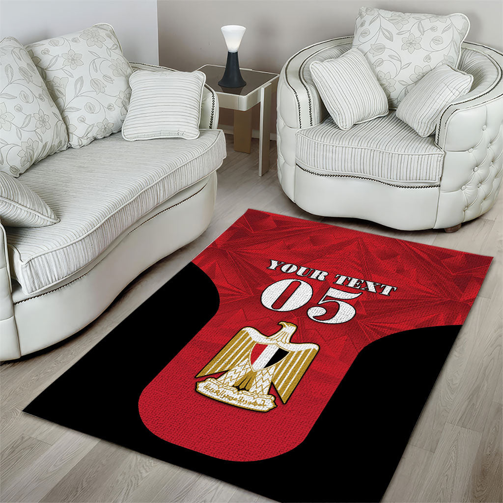 Custom Egypt Football 2026 Area Rug Go Pharaohs Special Style