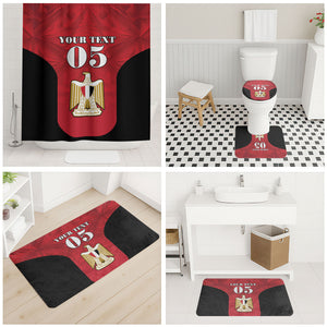 Custom Egypt Football 2026 Bathroom Set Go Pharaohs Special Style