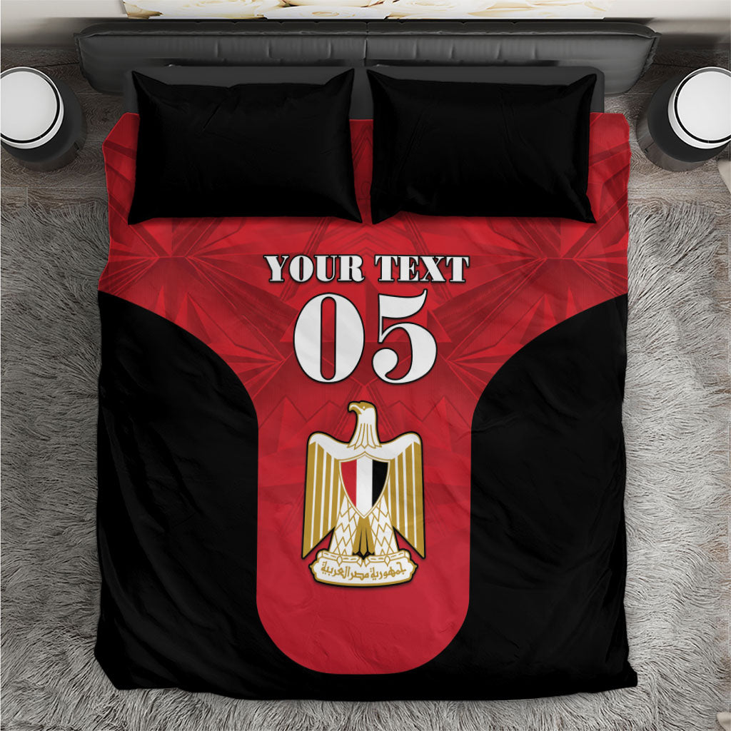 Custom Egypt Football 2026 Bedding Set Go Pharaohs Special Style