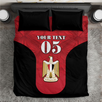 Custom Egypt Football 2026 Bedding Set Go Pharaohs Special Style