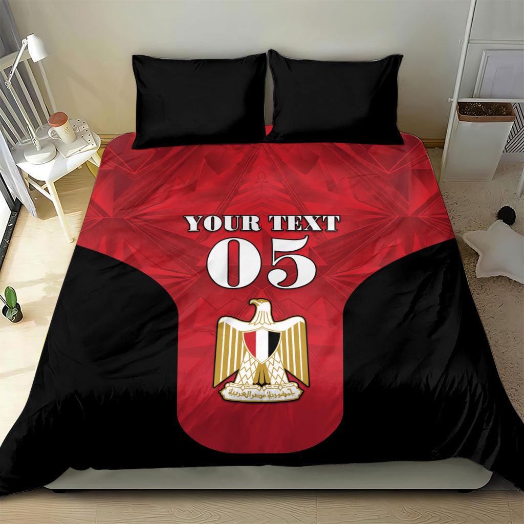 Custom Egypt Football 2026 Bedding Set Go Pharaohs Special Style