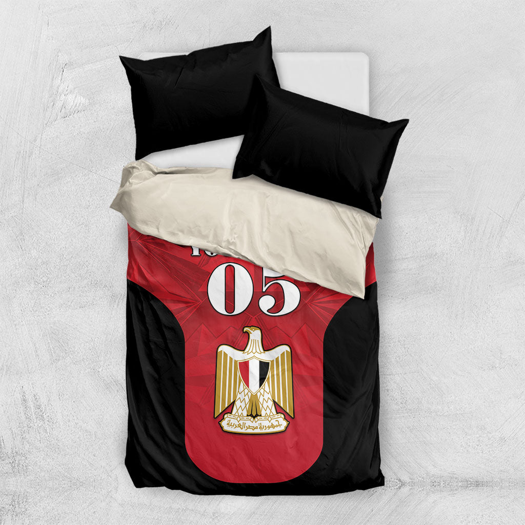 Custom Egypt Football 2026 Bedding Set Go Pharaohs Special Style