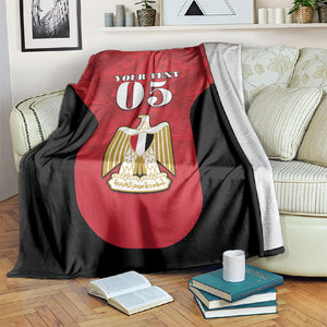 Custom Egypt Football 2026 Blanket Go Pharaohs Special Style