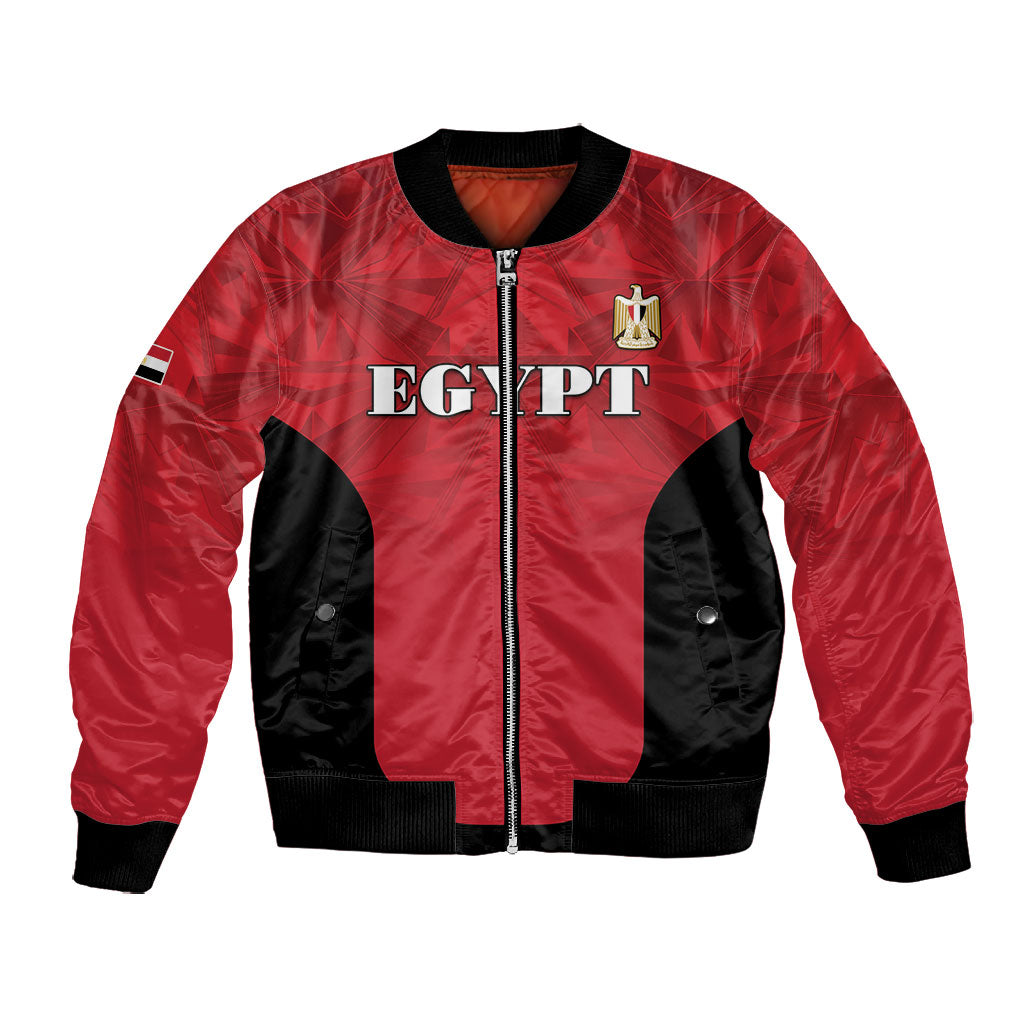 Custom Egypt Football 2026 Bomber Jacket Go Pharaohs Special Style