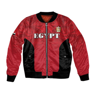 Custom Egypt Football 2026 Bomber Jacket Go Pharaohs Special Style