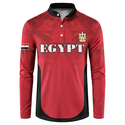 Custom Egypt Football 2026 Button Sweatshirt Go Pharaohs Special Style