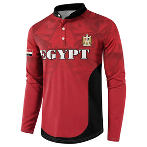 Custom Egypt Football 2026 Button Sweatshirt Go Pharaohs Special Style
