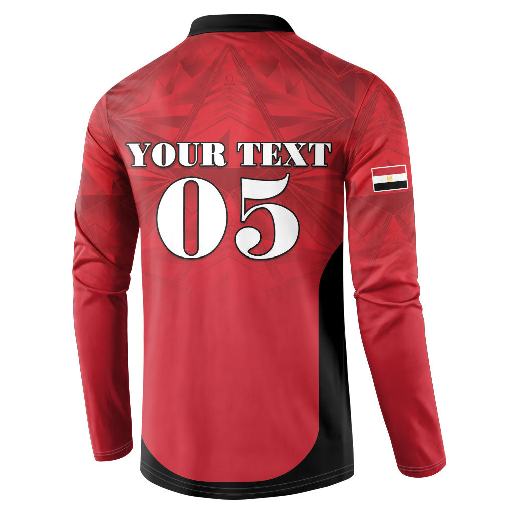 Custom Egypt Football 2026 Button Sweatshirt Go Pharaohs Special Style