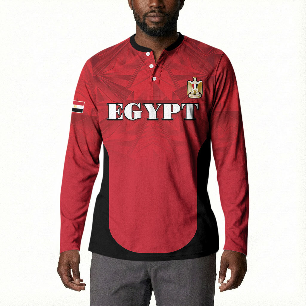 Custom Egypt Football 2026 Button Sweatshirt Go Pharaohs Special Style