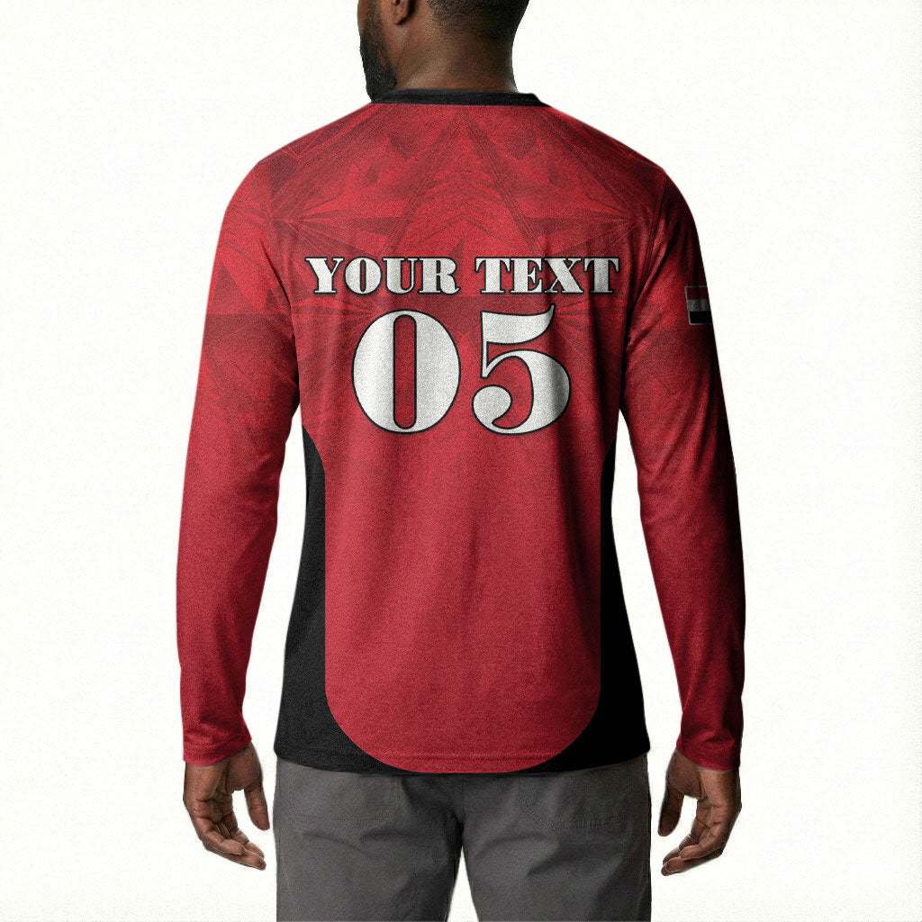 Custom Egypt Football 2026 Button Sweatshirt Go Pharaohs Special Style