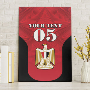 Custom Egypt Football 2026 Canvas Wall Art Go Pharaohs Special Style