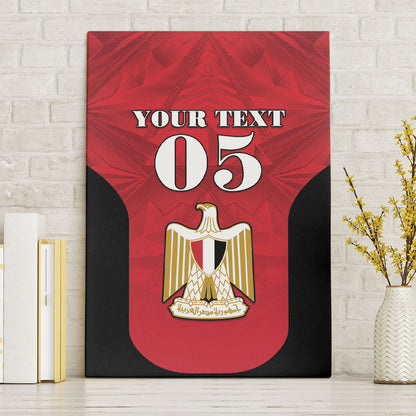 Custom Egypt Football 2026 Canvas Wall Art Go Pharaohs Special Style