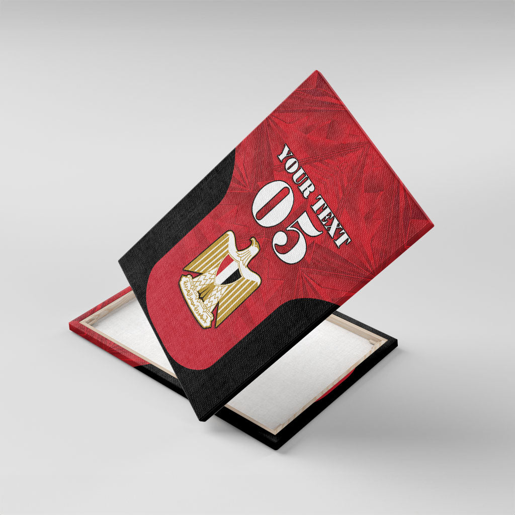Custom Egypt Football 2026 Canvas Wall Art Go Pharaohs Special Style