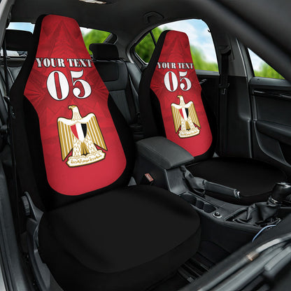 Custom Egypt Football 2026 Car Seat Cover Go Pharaohs Special Style