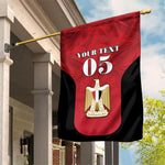 Custom Egypt Football 2026 Garden Flag Go Pharaohs Special Style