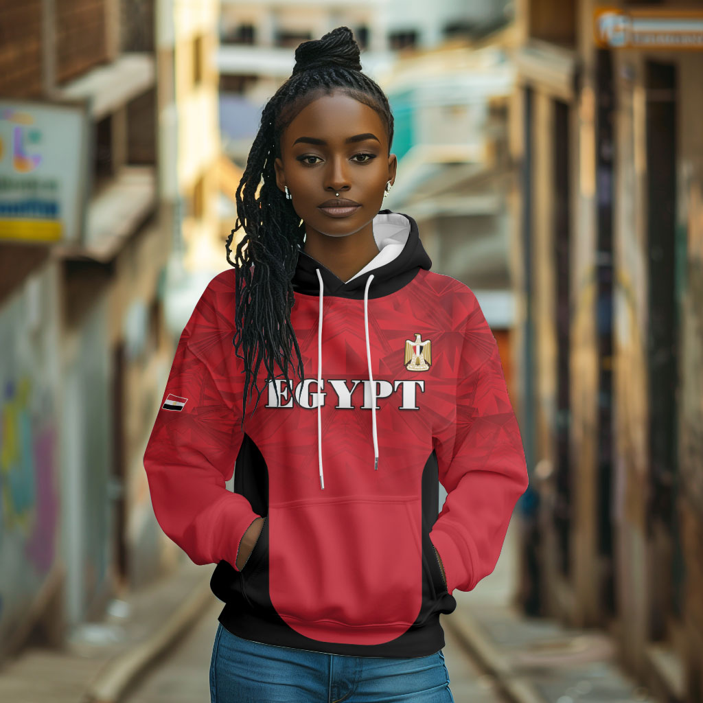 Custom Egypt Football 2026 Hoodie Go Pharaohs Special Style