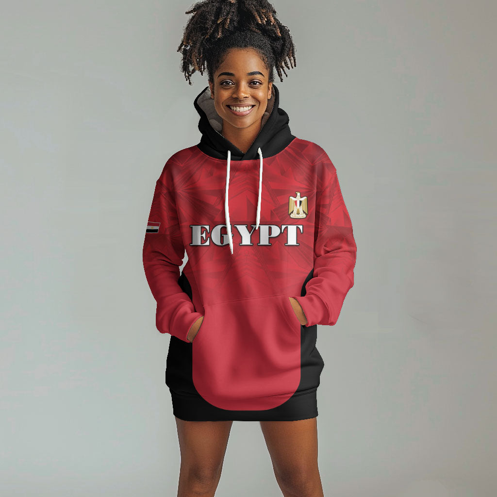 Custom Egypt Football 2026 Hoodie Dress Go Pharaohs Special Style