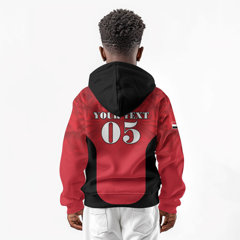Custom Egypt Football 2026 Kid Hoodie Go Pharaohs Special Style