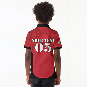 Custom Egypt Football 2026 Kid Polo Shirt Go Pharaohs Special Style