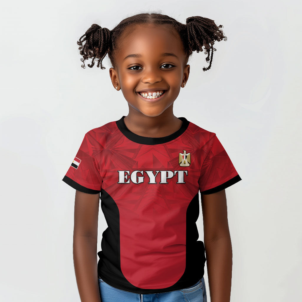 Custom Egypt Football 2026 Kid T shirt Go Pharaohs Special Style