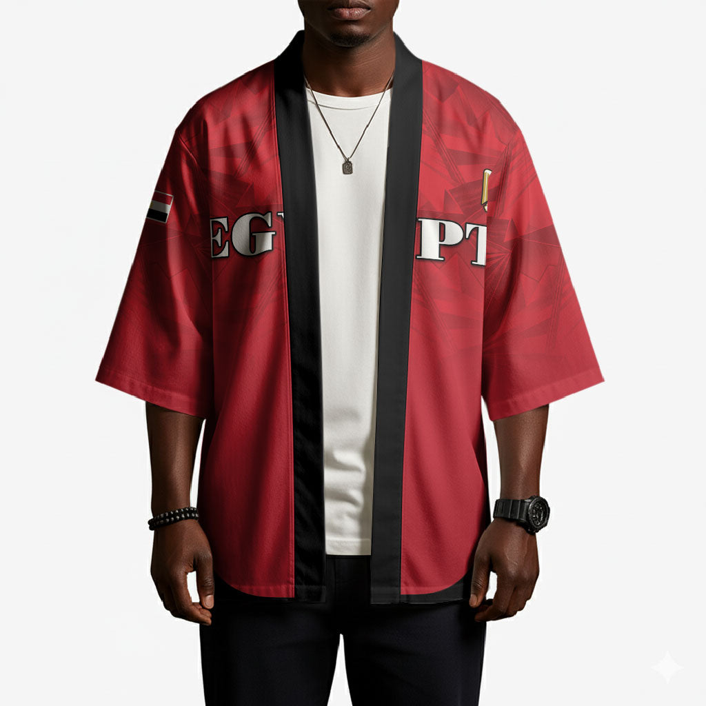 Custom Egypt Football 2026 Kimono Go Pharaohs Special Style