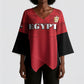 Custom Egypt Football 2026 Kimono Sleeve Blouse Go Pharaohs Special Style