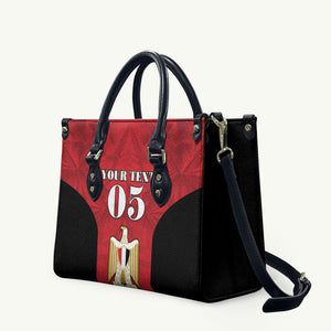 Custom Egypt Football 2026 Leather Bag Go Pharaohs Special Style