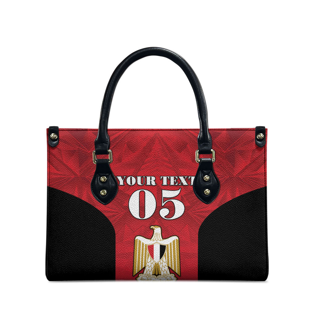 Custom Egypt Football 2026 Leather Bag Go Pharaohs Special Style