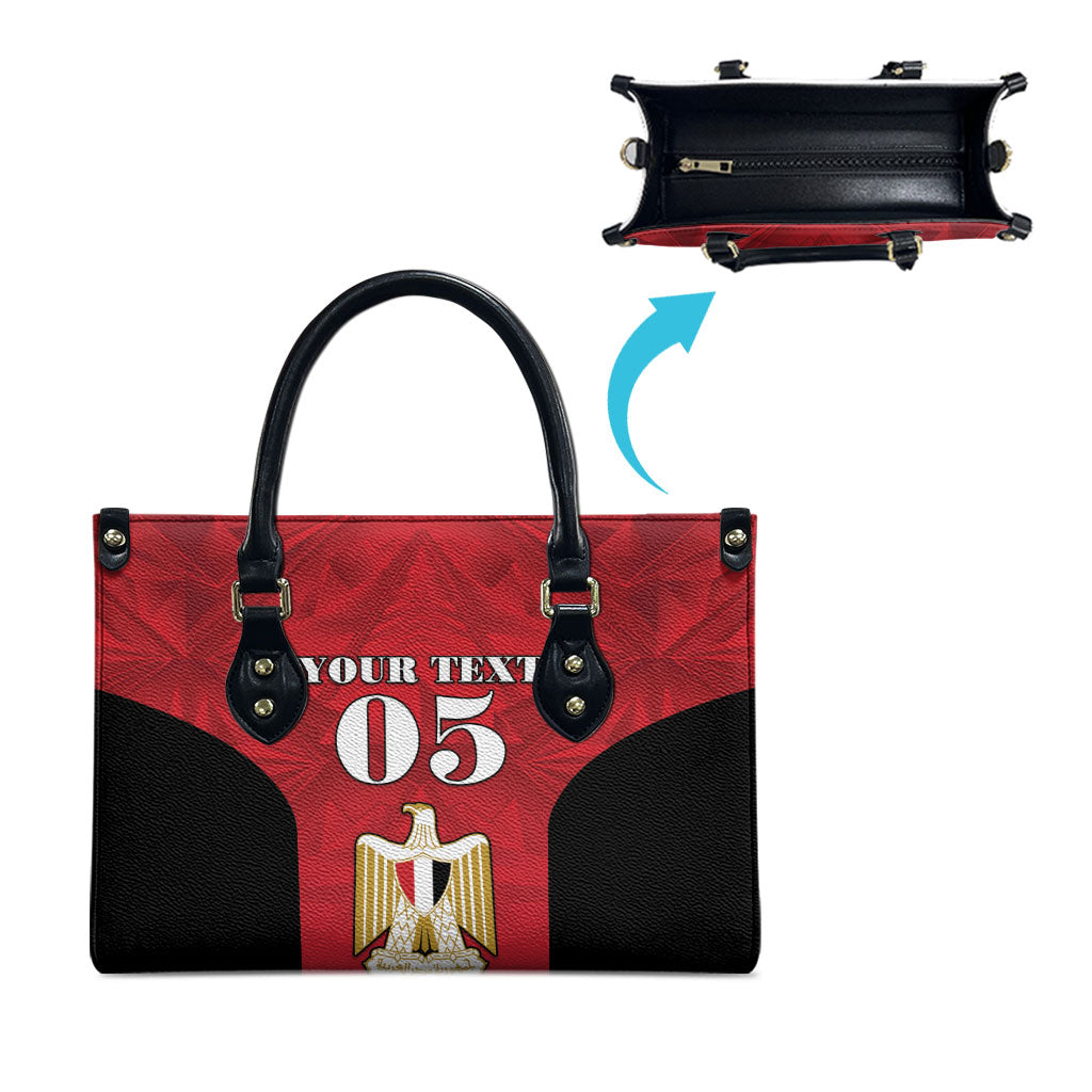 Custom Egypt Football 2026 Leather Bag Go Pharaohs Special Style