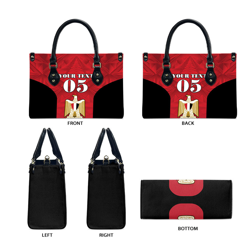 Custom Egypt Football 2026 Leather Bag Go Pharaohs Special Style