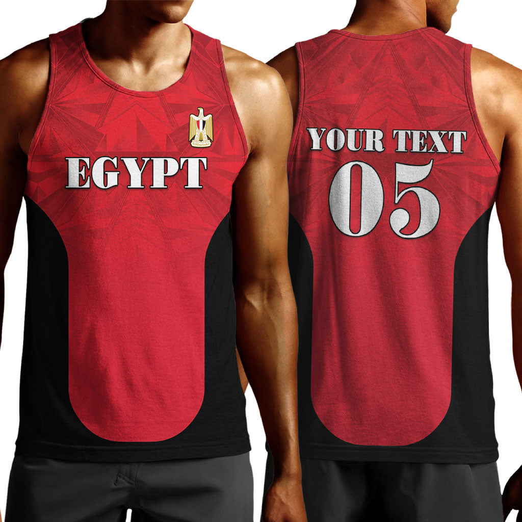 Custom Egypt Football 2026 Men Tank Top Go Pharaohs Special Style