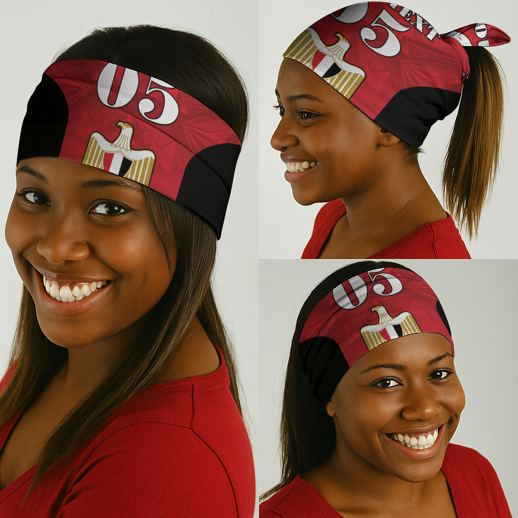 Custom Egypt Football 2026 Neck Gaiter Go Pharaohs Special Style