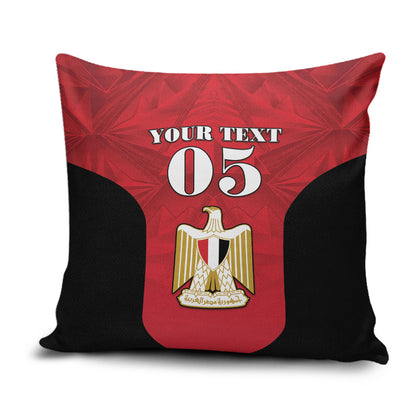 Custom Egypt Football 2026 Pillow Cover Go Pharaohs Special Style