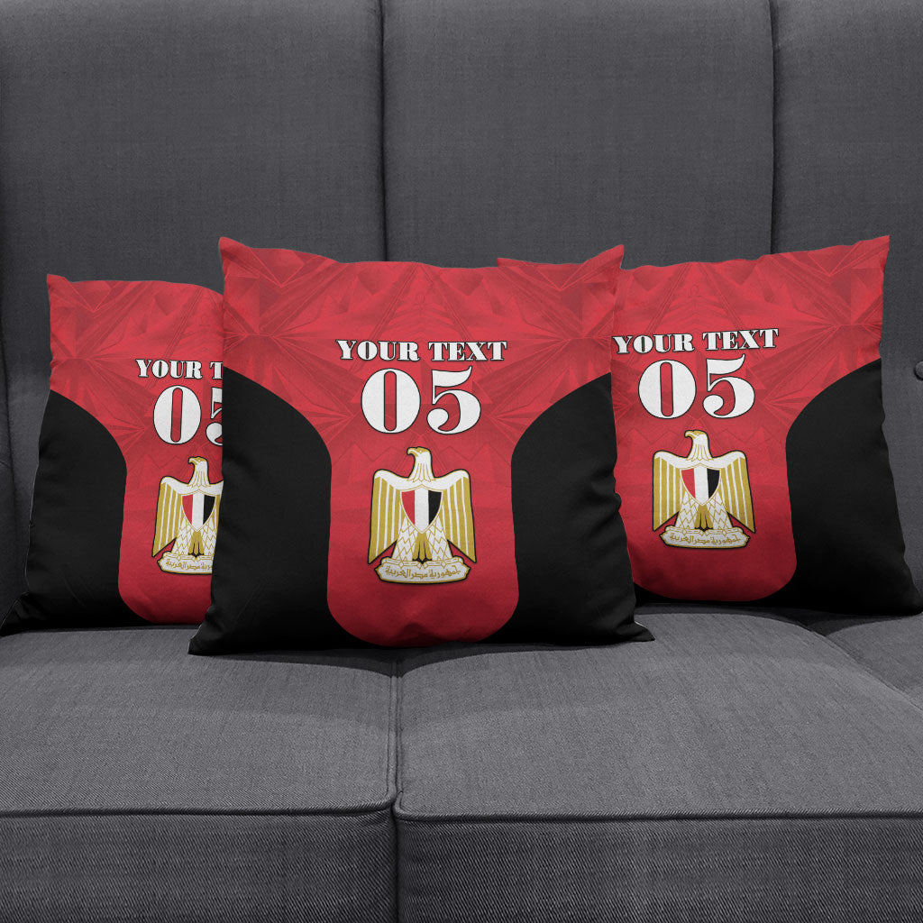Custom Egypt Football 2026 Pillow Cover Go Pharaohs Special Style