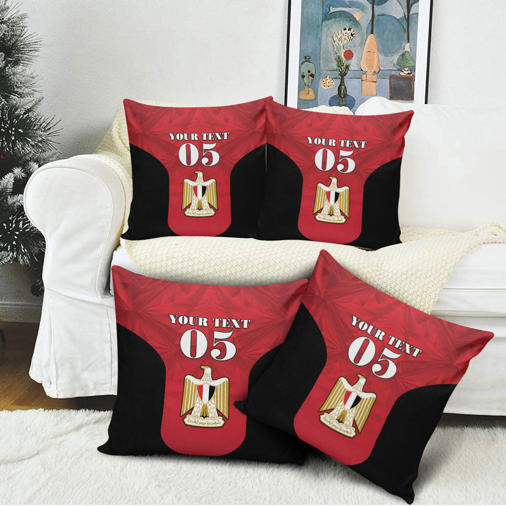 Custom Egypt Football 2026 Pillow Cover Go Pharaohs Special Style