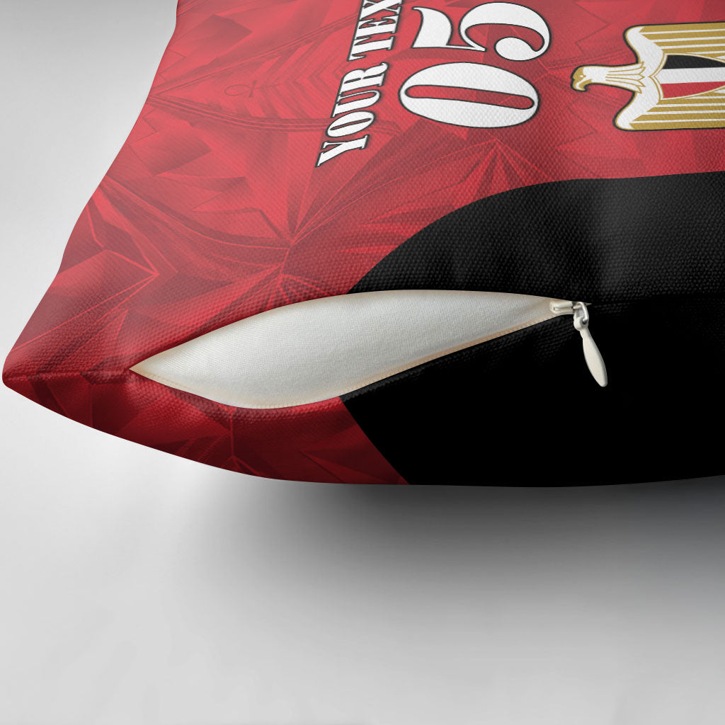 Custom Egypt Football 2026 Pillow Cover Go Pharaohs Special Style