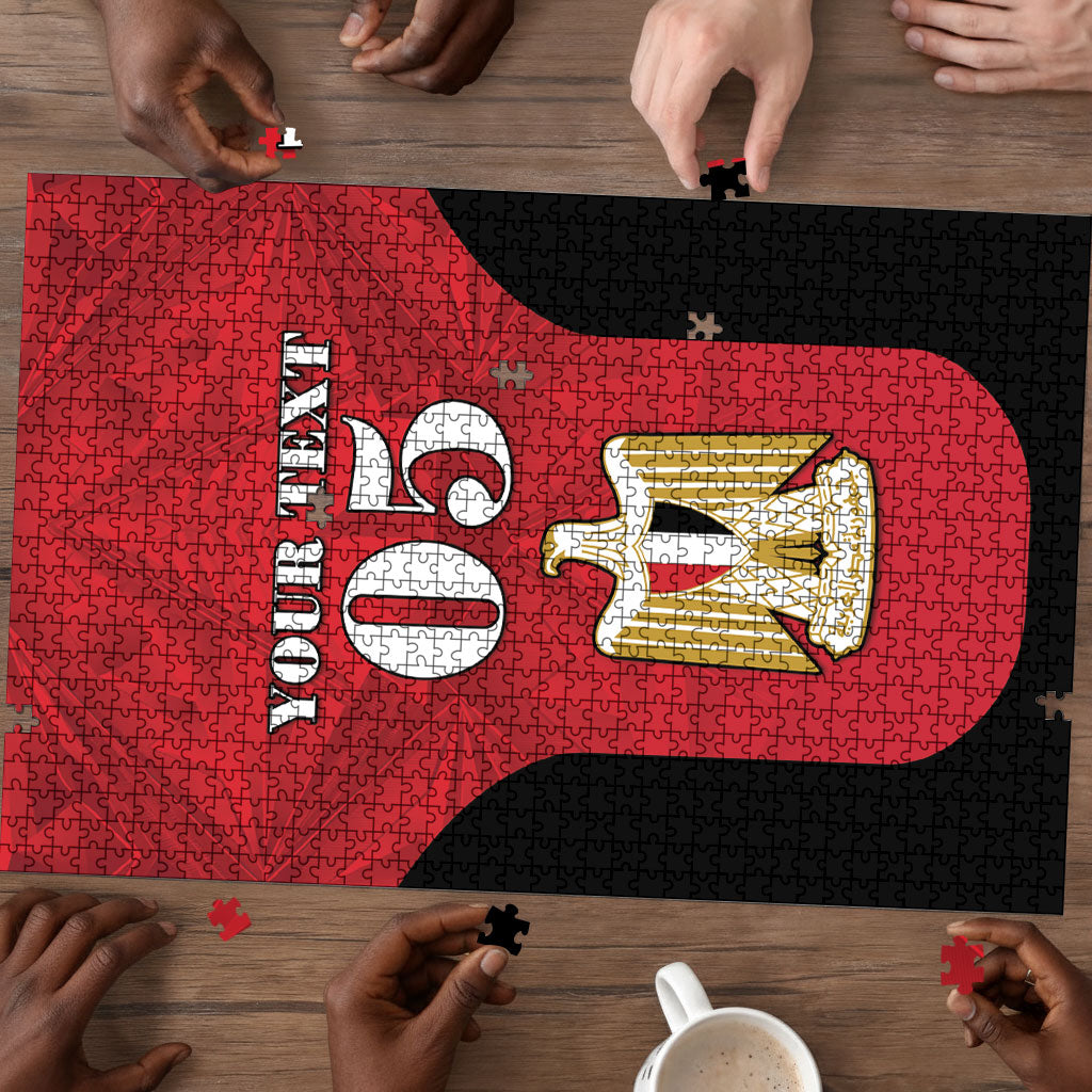 Custom Egypt Football 2026 Puzzle Go Pharaohs Special Style